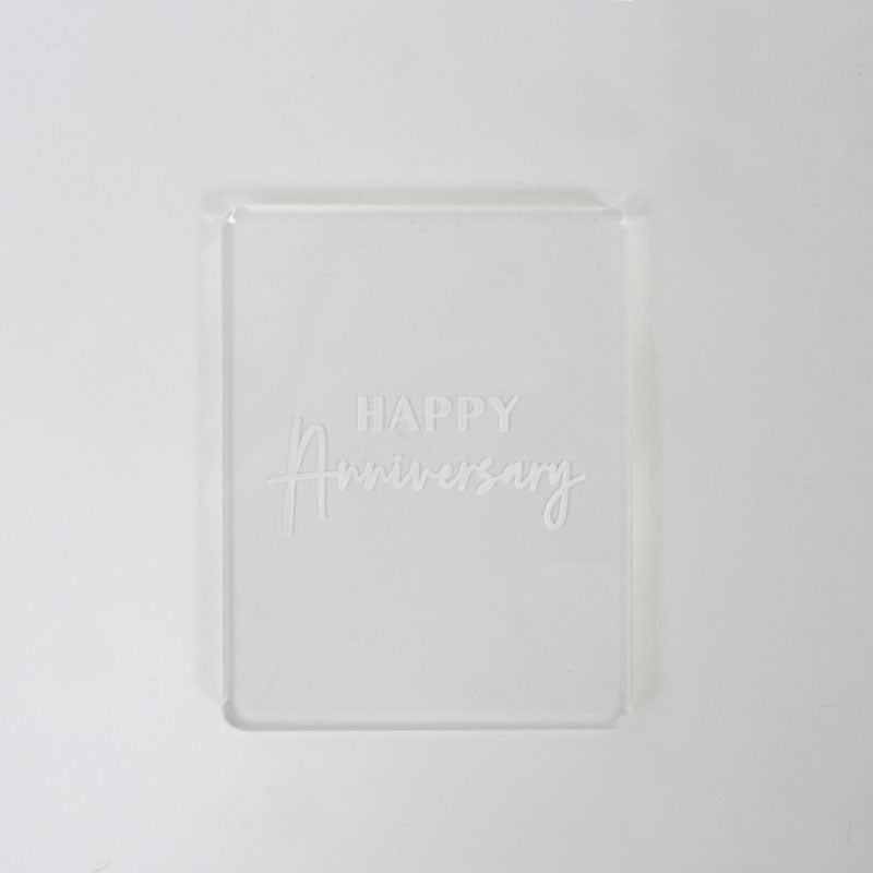 COO KIE Embosser Stamp - HAPPY ANNIVERSARY