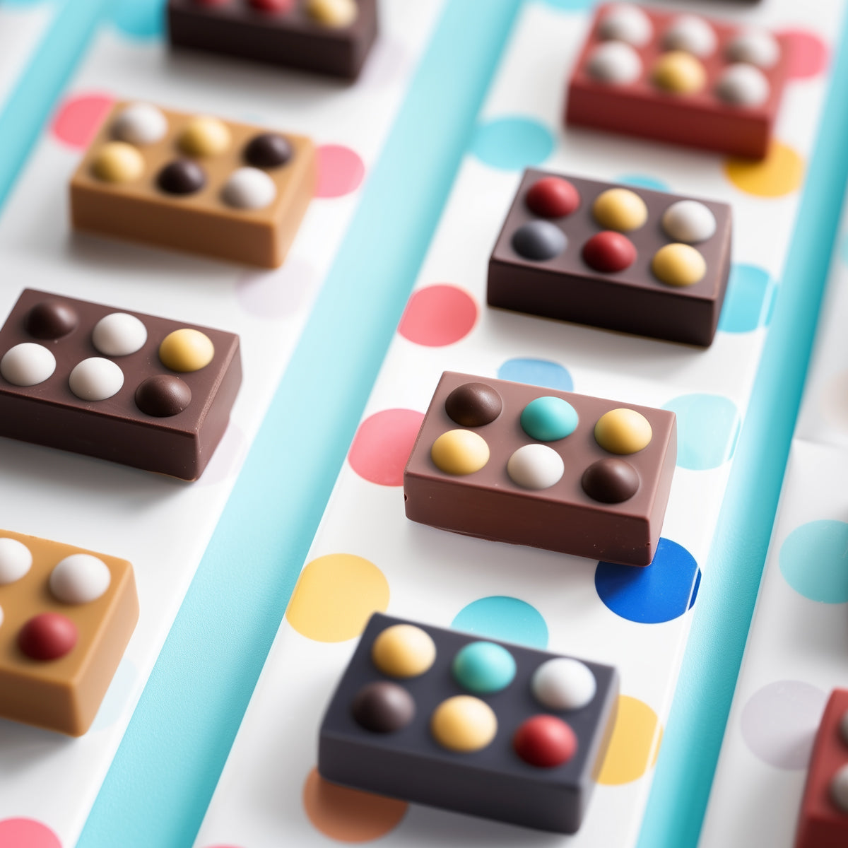 5 Cavity PLAIN MINI DUBAI or FILLING Rectangular Mould