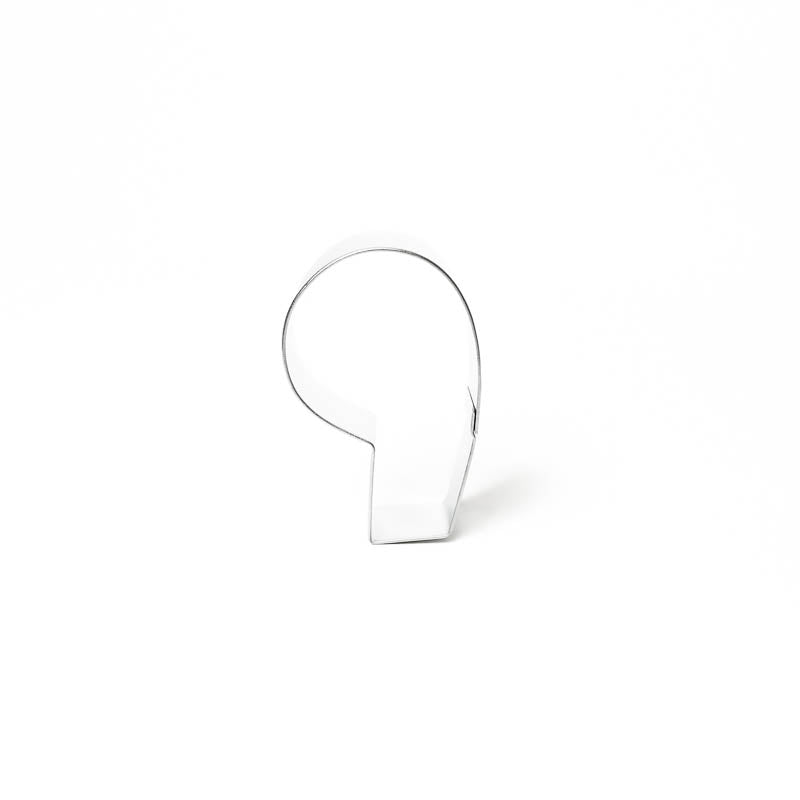 NUMBER 9 Cookie Cutter