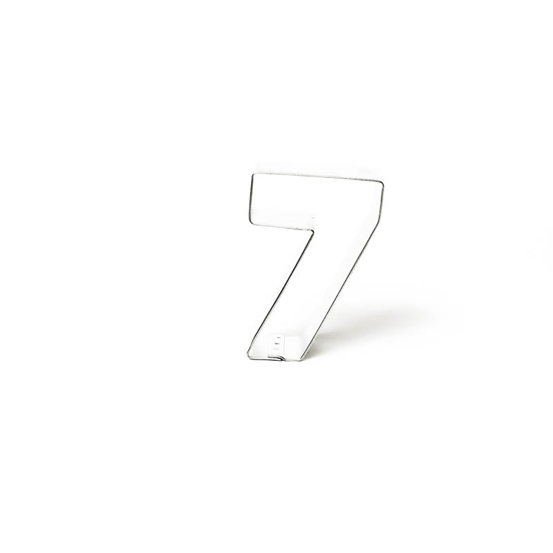 NUMBER 7 Cookie Cutter