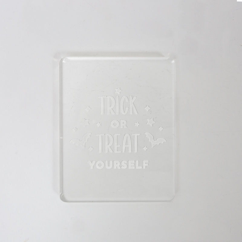COO KIE Embosser Stamp - TRICK OR TREAT YOURSELF
