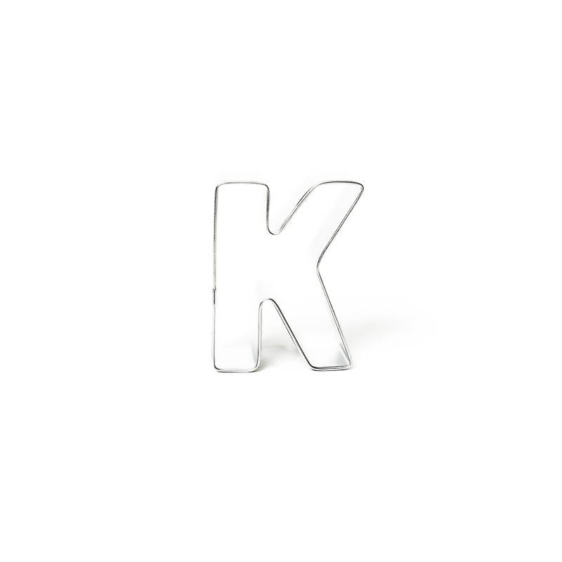 LETTER K Cookie Cutter
