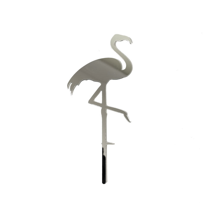 FLAMINGO Cake Topper (MIRROR)