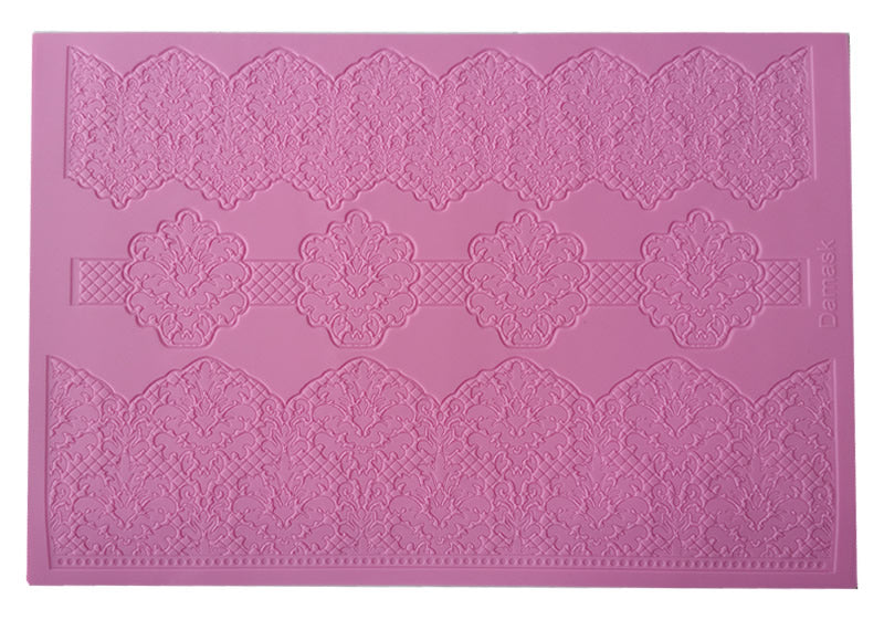 DAMASK 3D Cake Lace Mat - by Claire Bowman