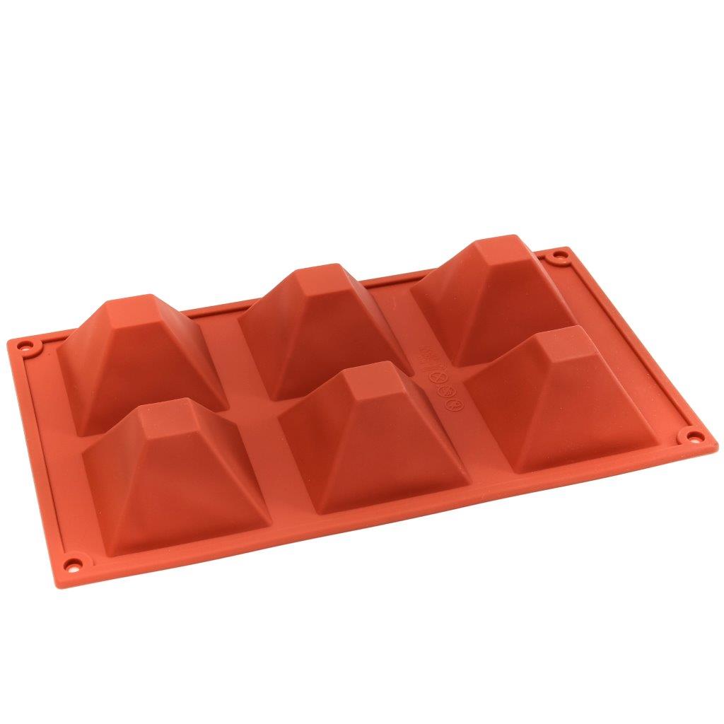 Silicone Baking Mould - Small Pyramids