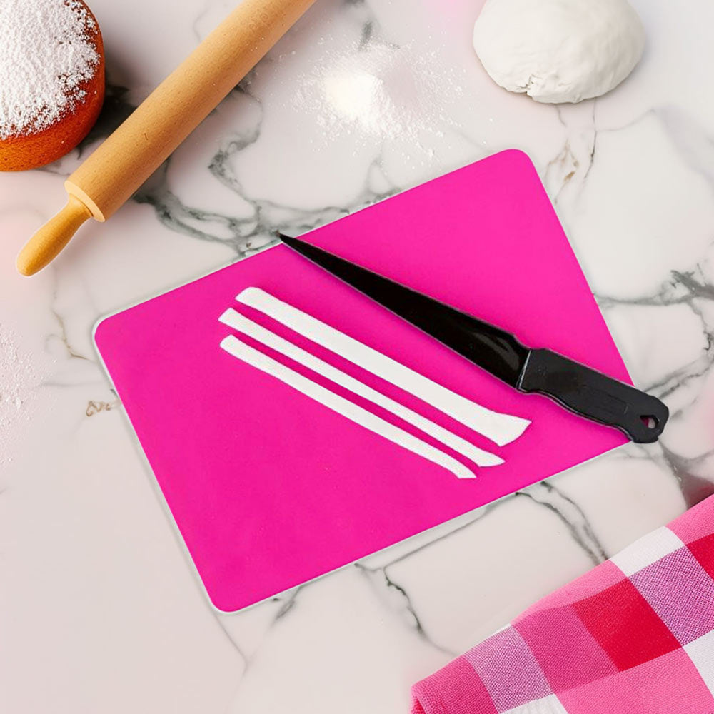 Small Silicone Mat & Knife - by Sugar Crafty