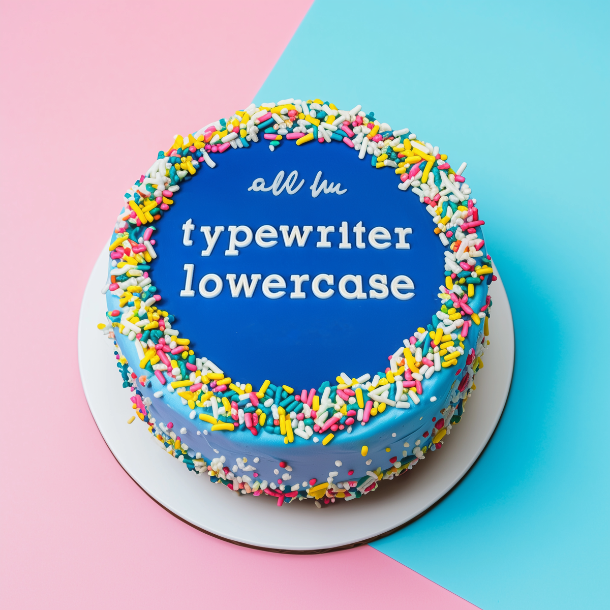 LOWERCASE TYPEWRITER Flexabet Onlay - Marvelous Molds