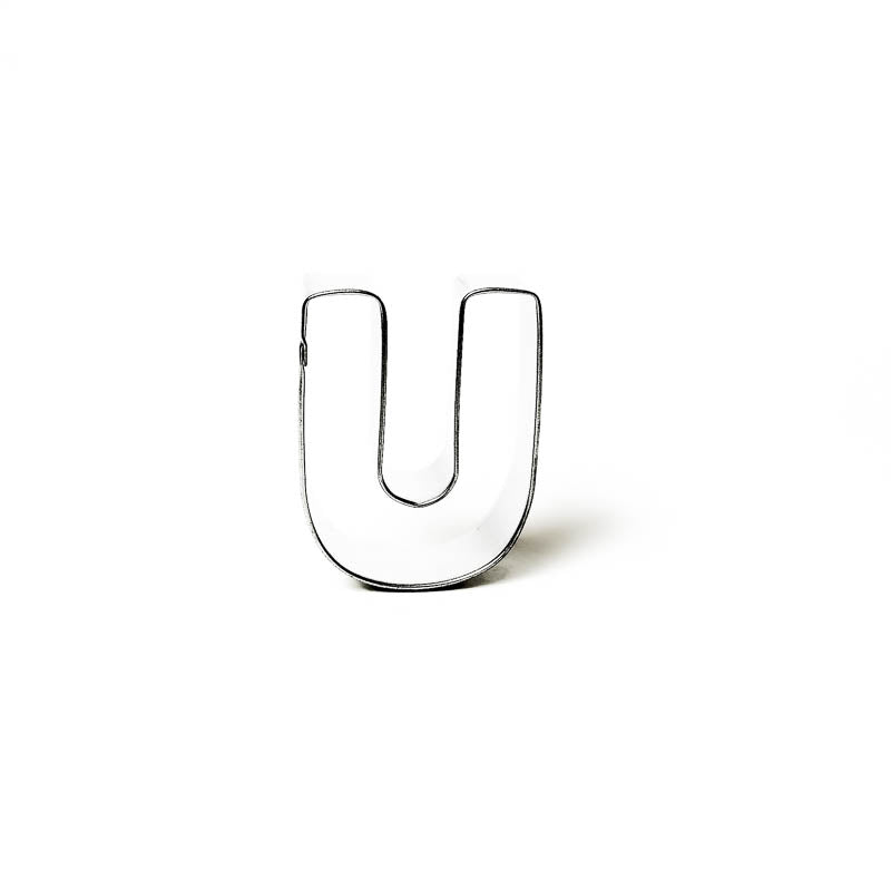 LETTER U Cookie Cutter
