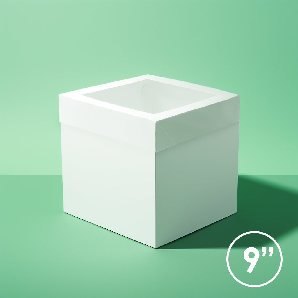 9"" Tall Cake Box with Window