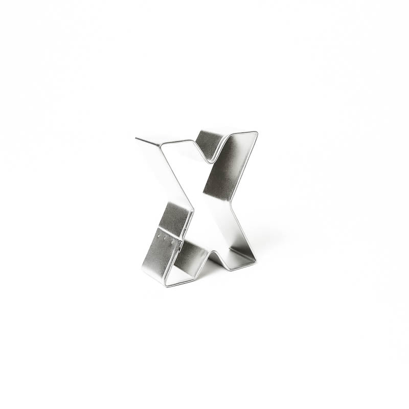 LETTER X Cookie Cutter
