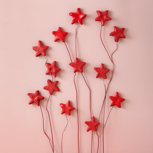 Flower Wire 24 Gauge (Metallic) - RED