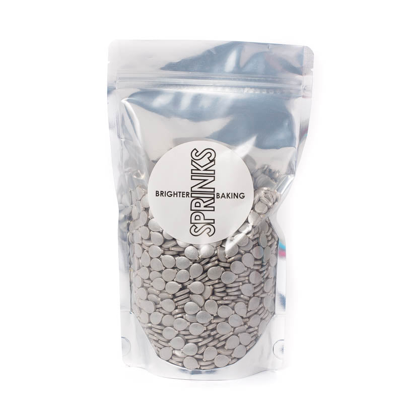 500g SILVER Balloons - by Sprinks