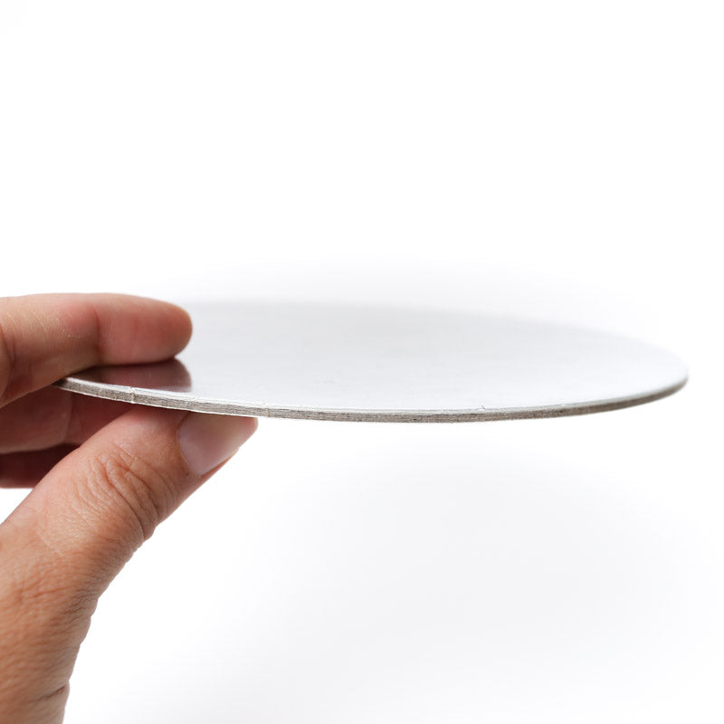 SILVER FOIL Cake Card Board - 16"" ROUND