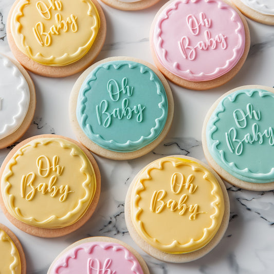 COO KIE Embosser Stamp - OH BABY