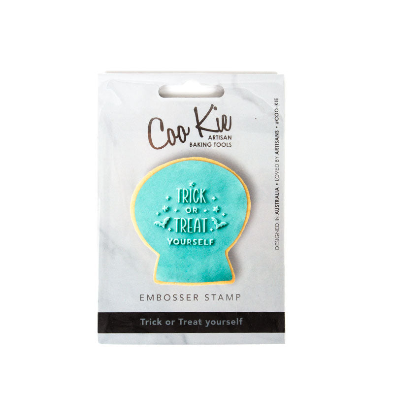 COO KIE Embosser Stamp - TRICK OR TREAT YOURSELF