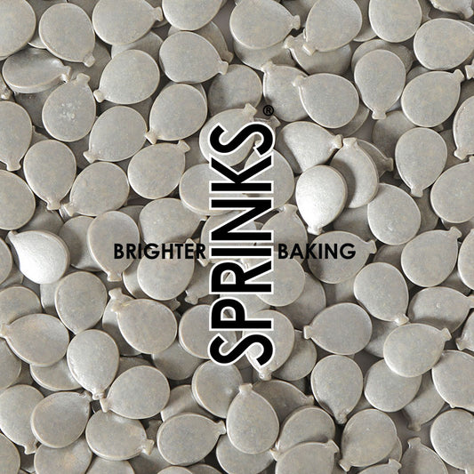 500g SILVER Balloons - by Sprinks