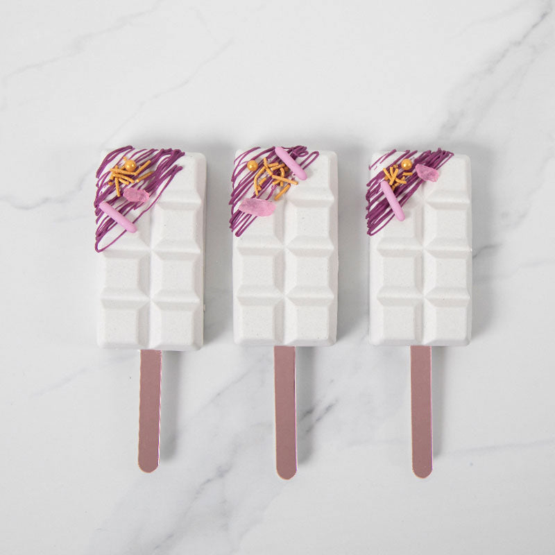 Acrylic CAKESICLE Sticks - ROSE GOLD (Pack of 100)