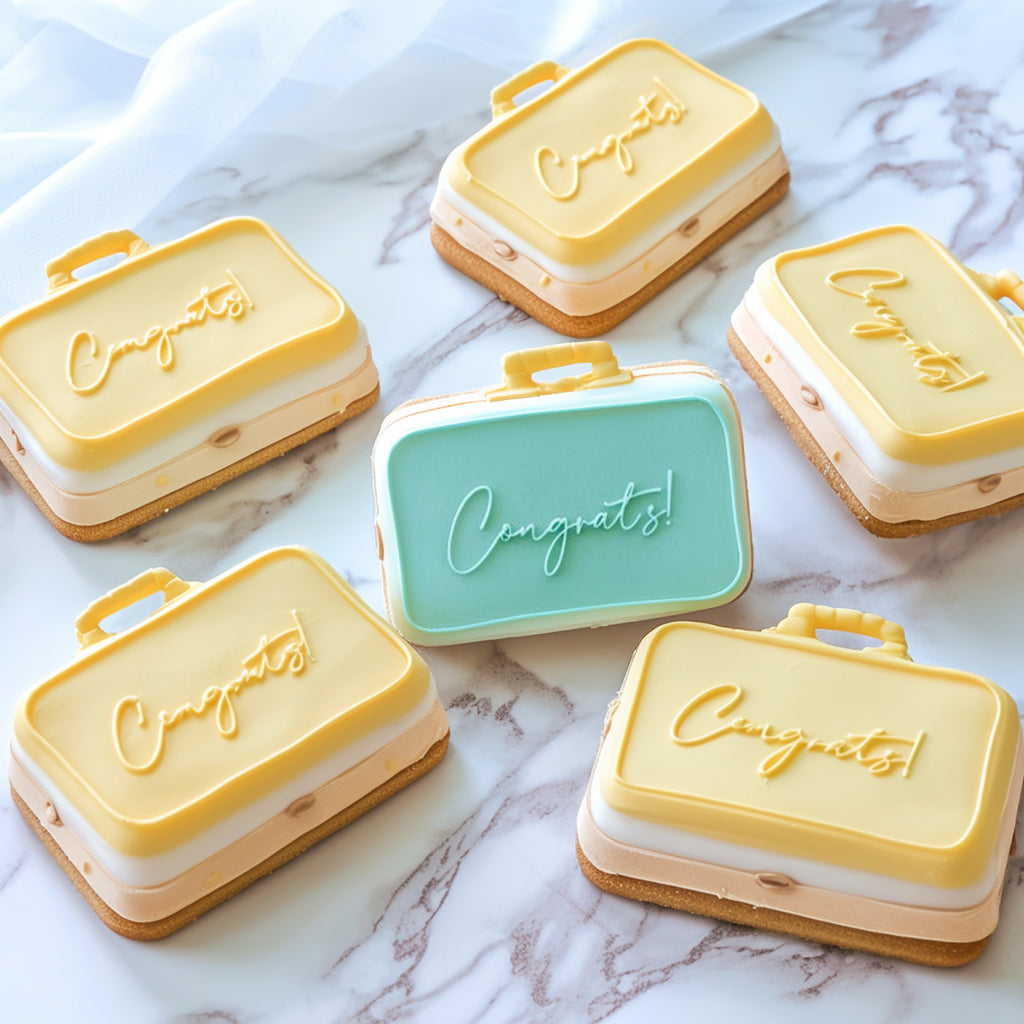 COO KIE Embosser Stamp - CONGRATS