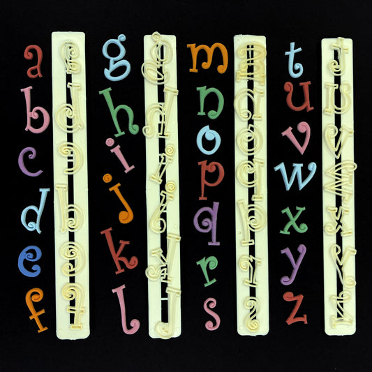 FMM Funky Alphabet Tappit Set - Lower Case