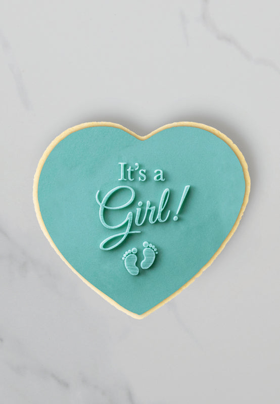 COO KIE Embosser Stamp - IT'S A GIRL