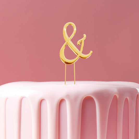 GOLD Cake Topper (7cm) - SYMBOL &