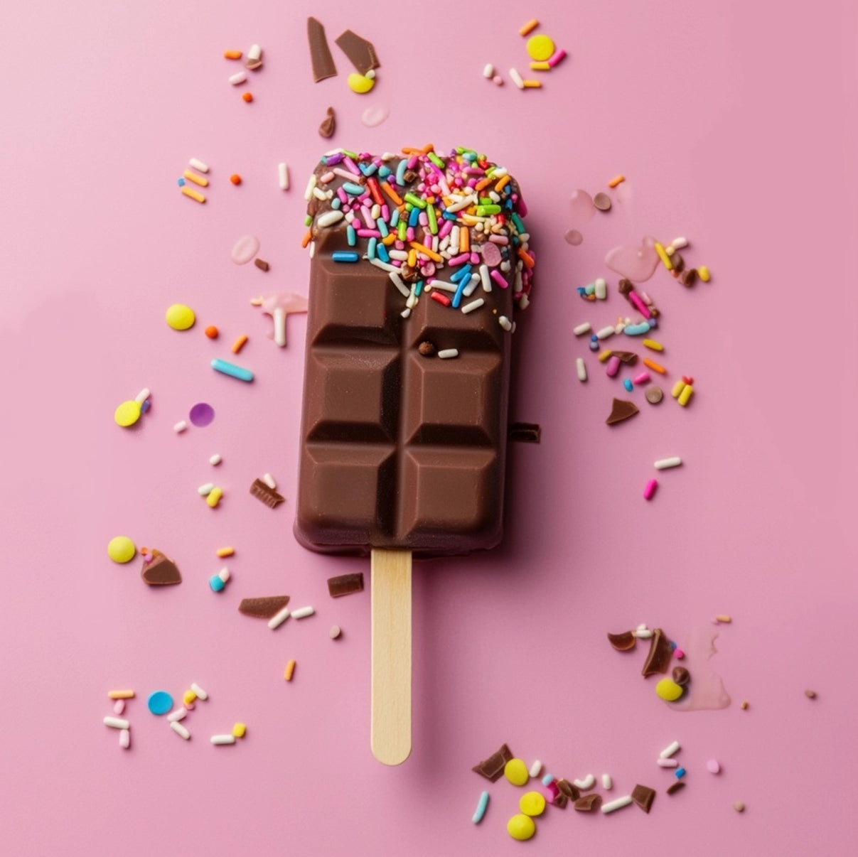 Silicone Mould -  ICE POP CHOC BAR