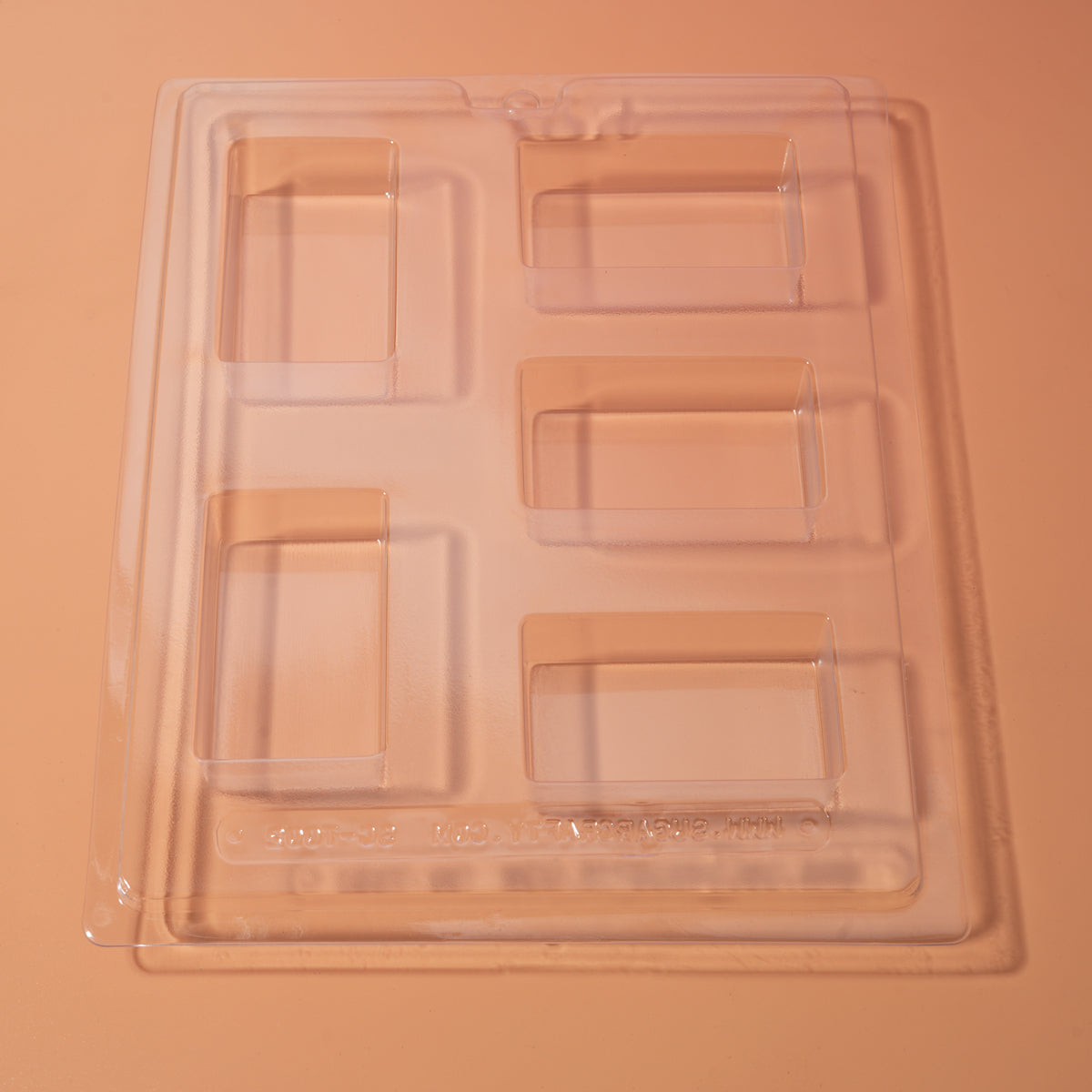 5  Cavity PLAIN MINI DUBAI or FILLING Rectangular Mould