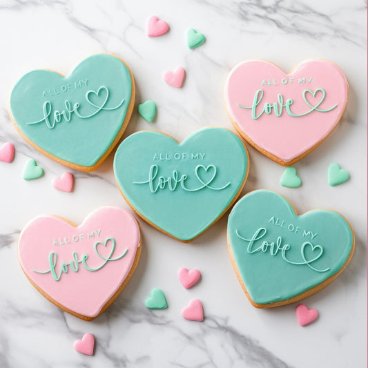 COO KIE Embosser Stamp - ALL OF MY LOVE