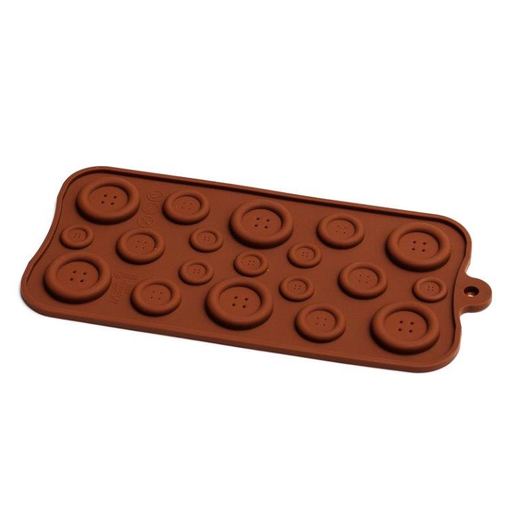 BUTTONS Silicone Chocolate Mould