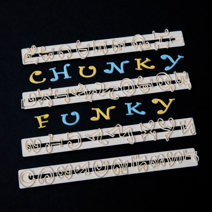 FMM Chunky Funky Alphabet & Numbers Tappit Set