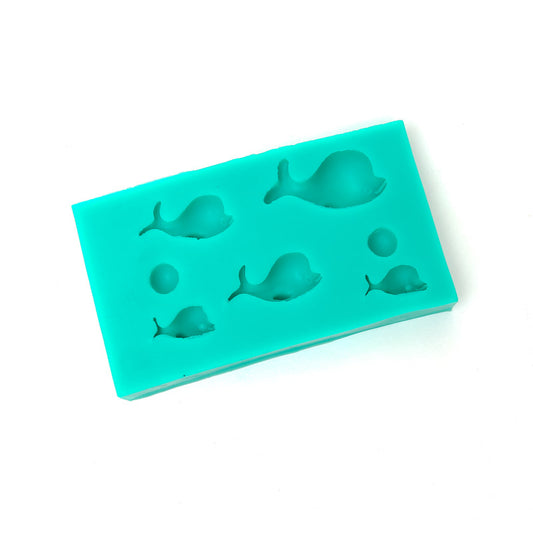 Silicone Mould - DOLPHINS
