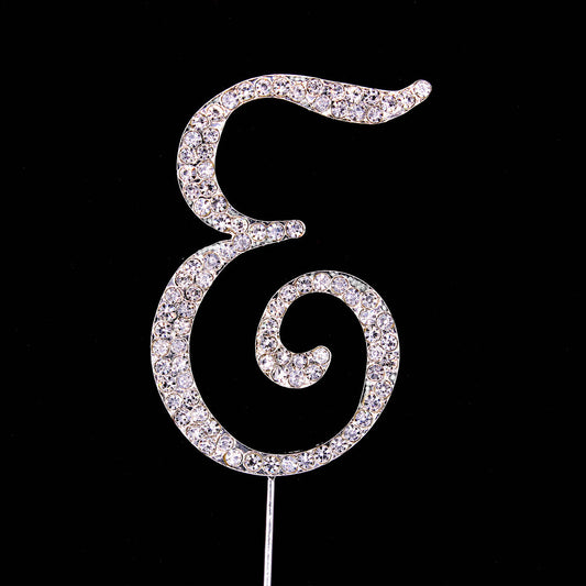 Large Diamante (7cm) - LETTER E