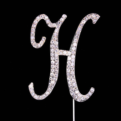 Large Diamante (7cm) - LETTER H