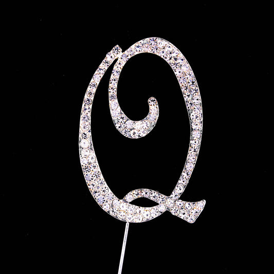 Large Diamante (7cm) - LETTER Q