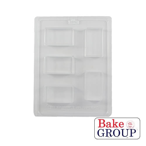 5  Cavity PLAIN MINI DUBAI or FILLING Rectangular Mould