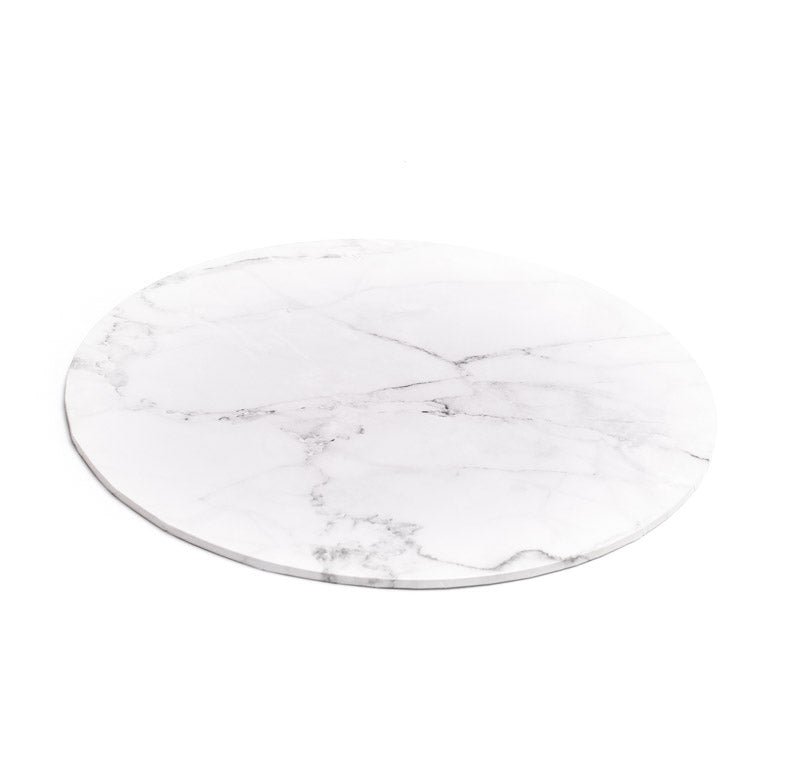 Food Presentation Cake Board (MARBLE) - 12"" ROUND