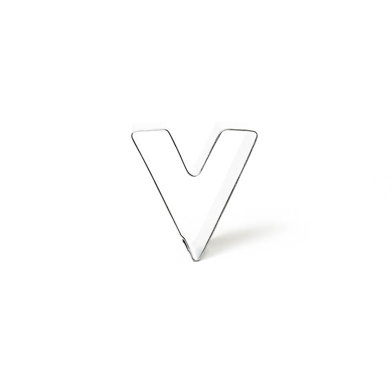 LETTER V Cookie Cutter