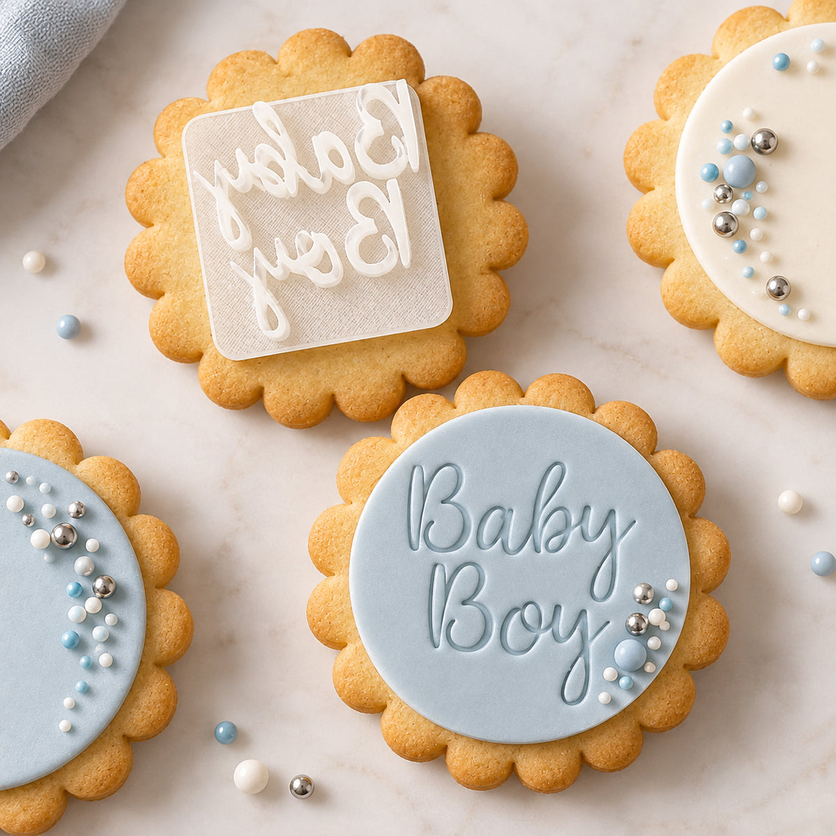 BABY BOY Fondant Embosser