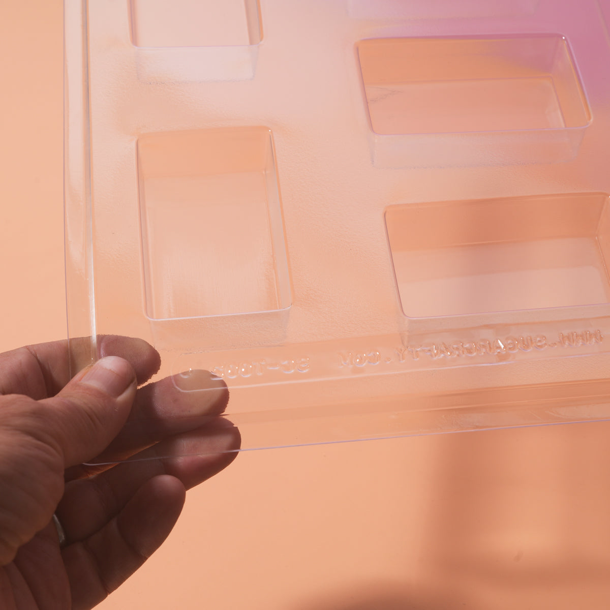 5  Cavity PLAIN MINI DUBAI or FILLING Rectangular Mould