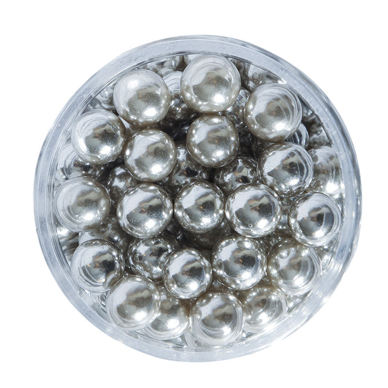 Cachous Round - SILVER 8mm (1kg)