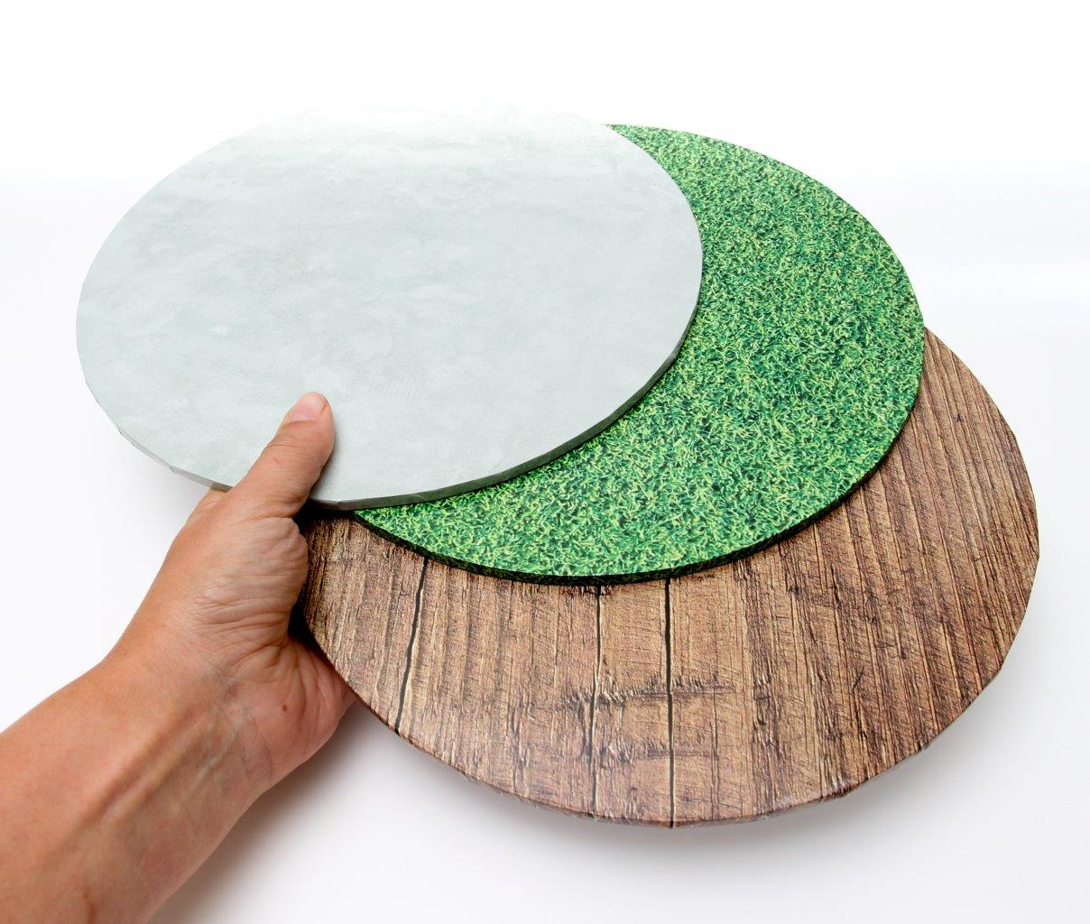 Food Presentation Board (CONCRETE) - 14"" ROUND
