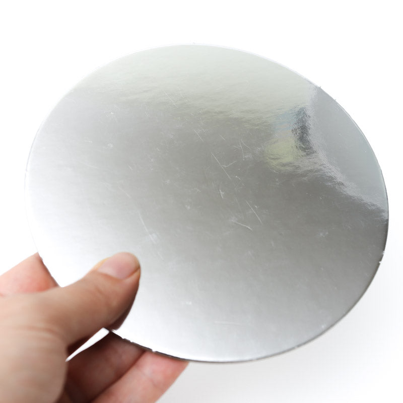SILVER FOIL Cake Card Board - 16"" ROUND