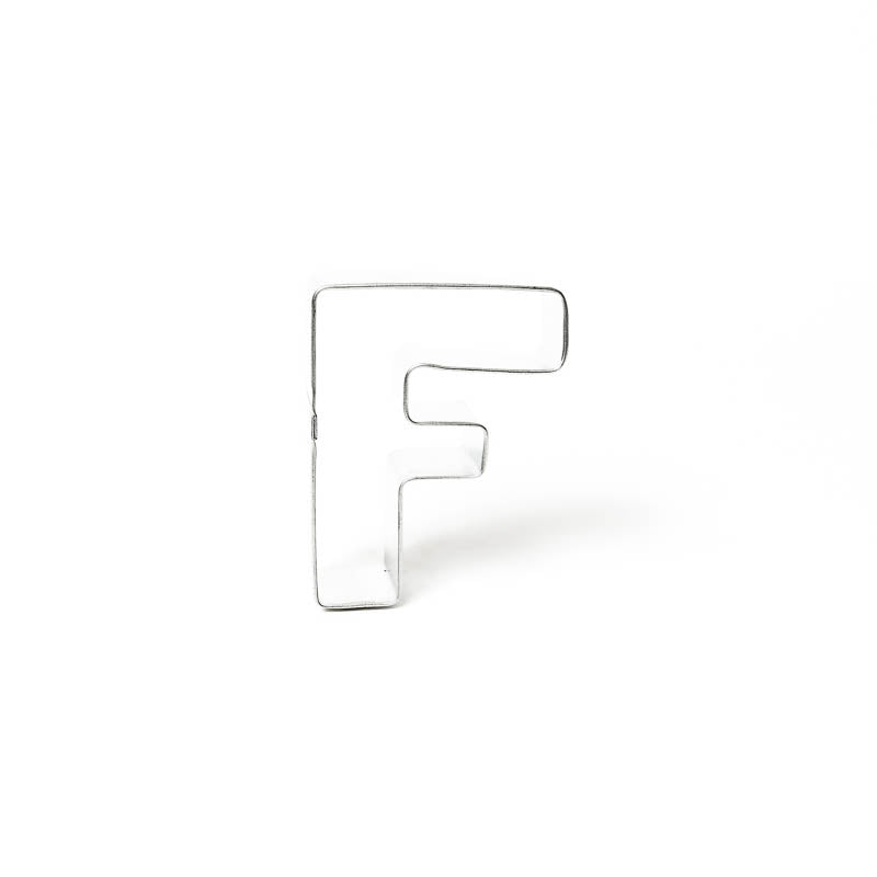 LETTER F Cookie Cutter
