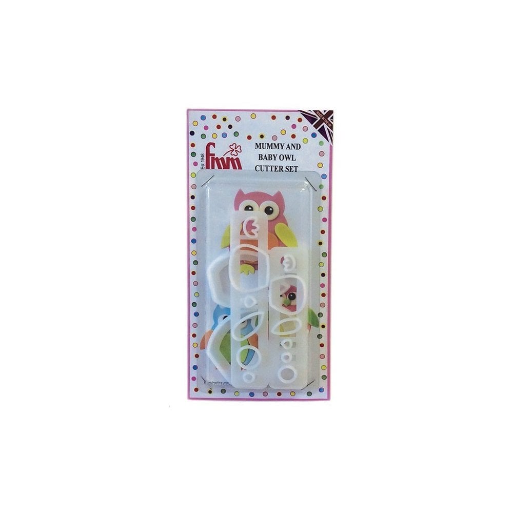 FMM Mummy & Baby Owl Cutter Set