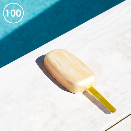 Acrylic CAKESICLE Sticks - GOLD (Pack of 100)