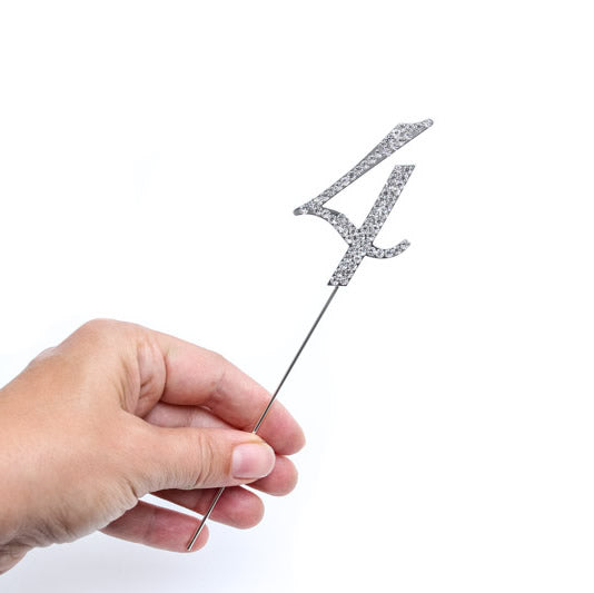 Large Diamante (7cm) - NUMBER 4