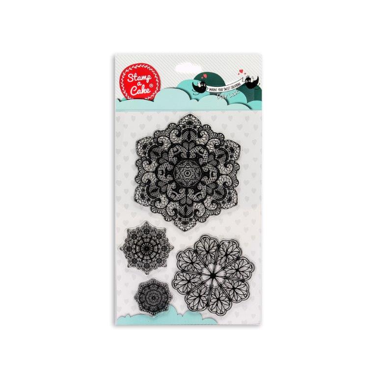 DOILY MAT Stamp - Stamp a Cake