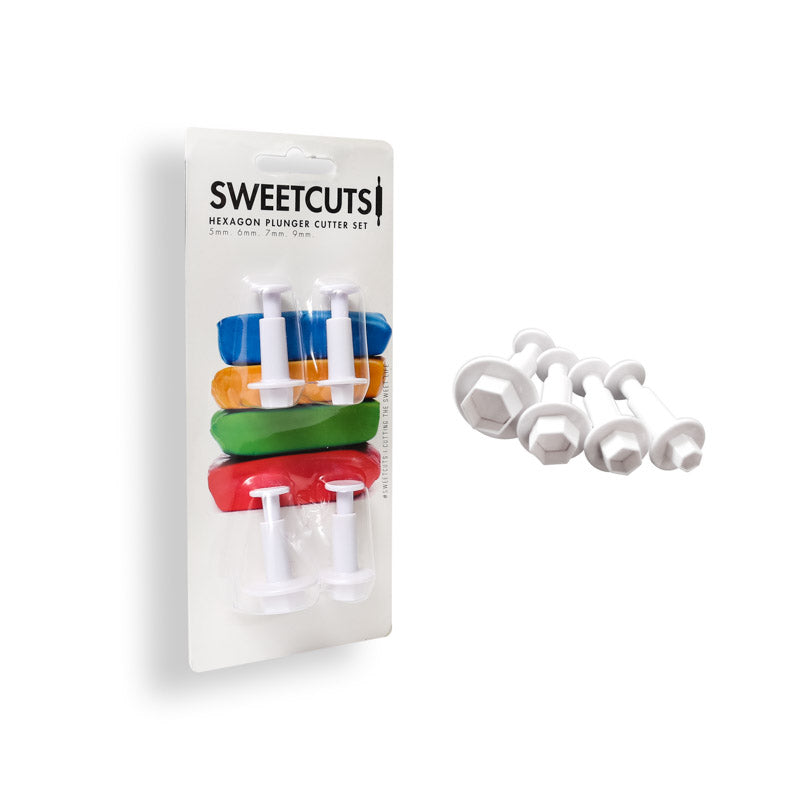 HEXAGON Plunger Cutters - SweetCuts