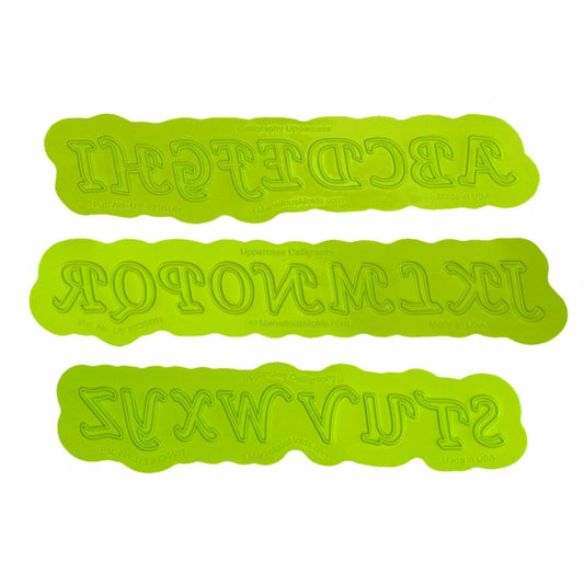 UPPERCASE CALLIGRAPHY Flexabet Onlay - Marvelous Molds